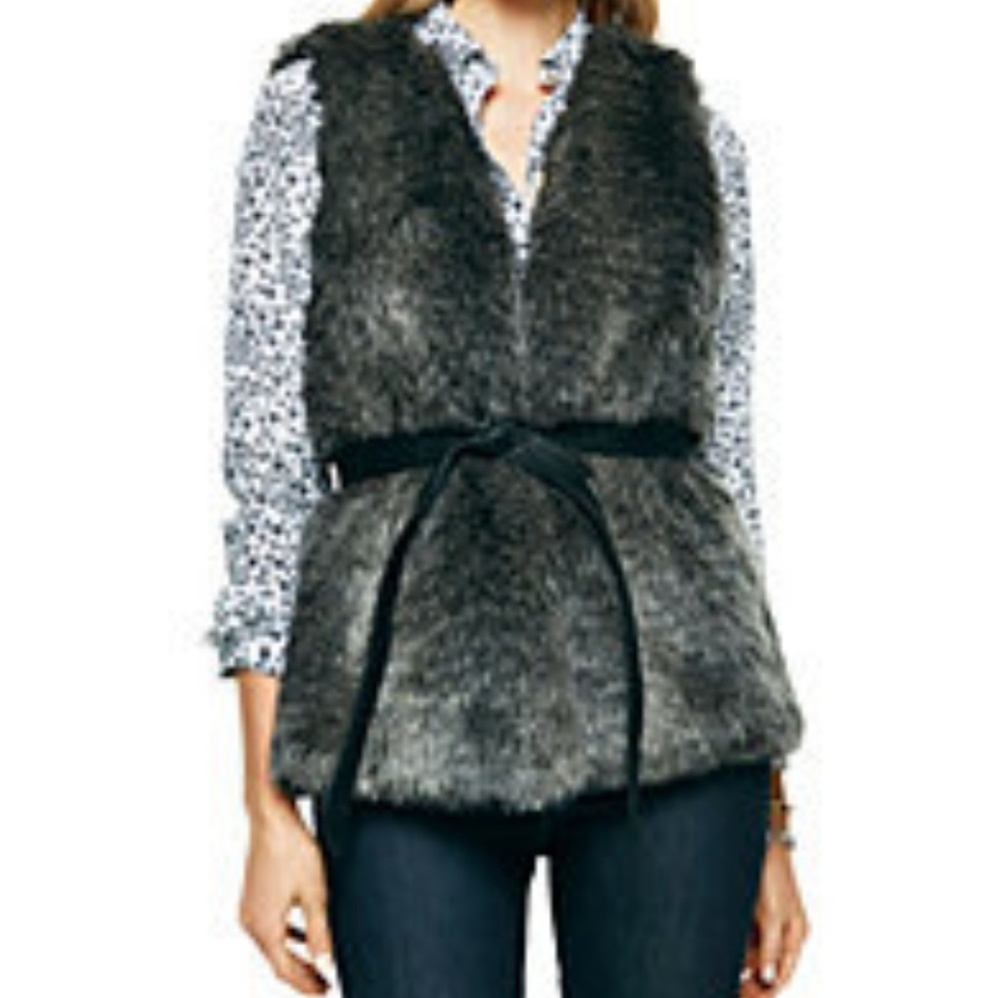 C Wonder Faux Fur Vest